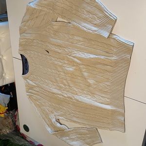 Large Nautica 100% Cotton Sweater